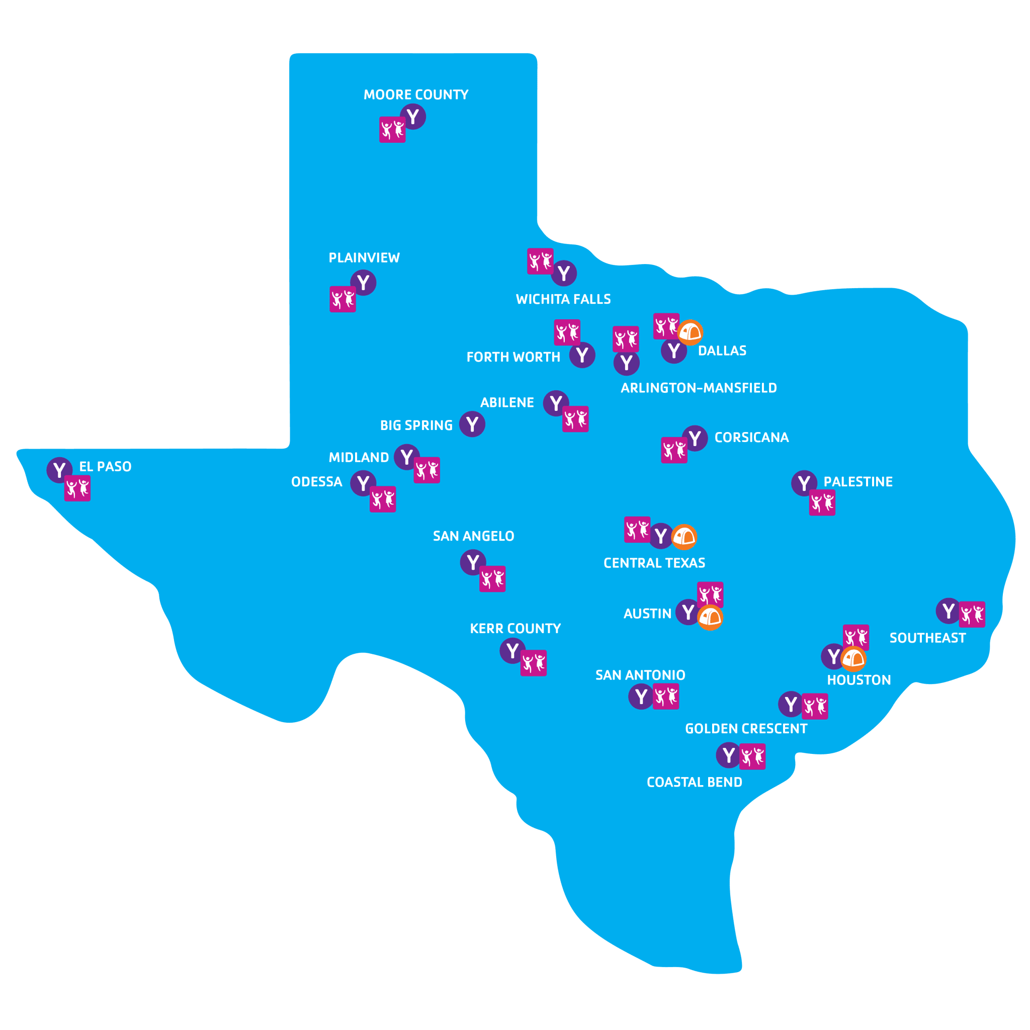 Texas Alliance Map